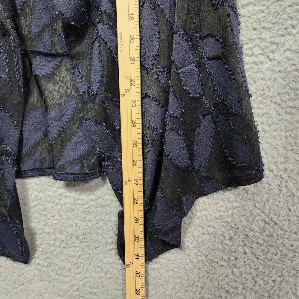 Picadilly Canada Womens Jacket Size XL Blue‎ Shawl Wrap NWT